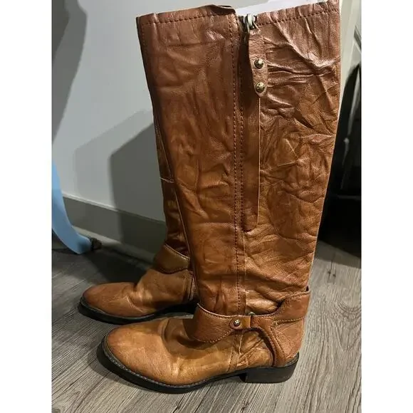 Sam Edelman Textured Riding boots - Picture 3 of 7